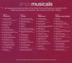 Various : Simply Musicals (4xCD, Comp + Box)
