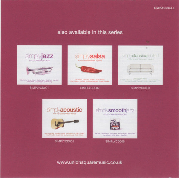 Various : Simply Musicals (4xCD, Comp + Box)