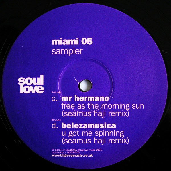 Various : Miami 05 Sampler (2x12", Promo, Smplr)