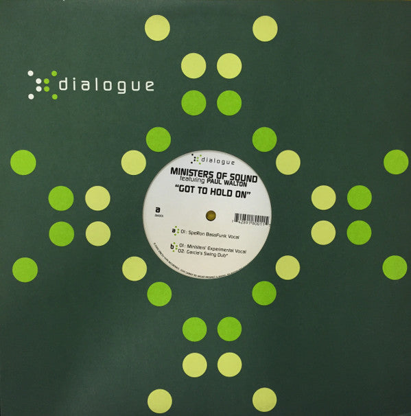 Ministers Of Sound Featuring Paul Walton : Got To Hold On (12")
