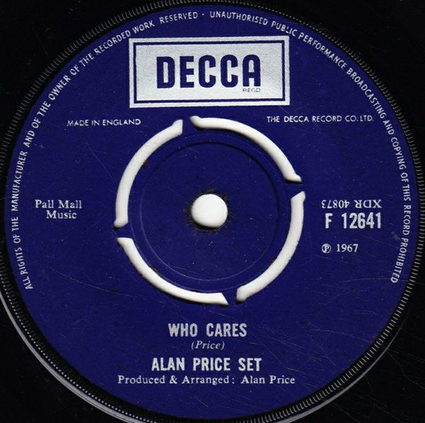 The Alan Price Set : The House That Jack Built (7", Single, M/Print)