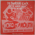 Deborah Cox : It's Over Now (R&B Mixes) (12", Promo)