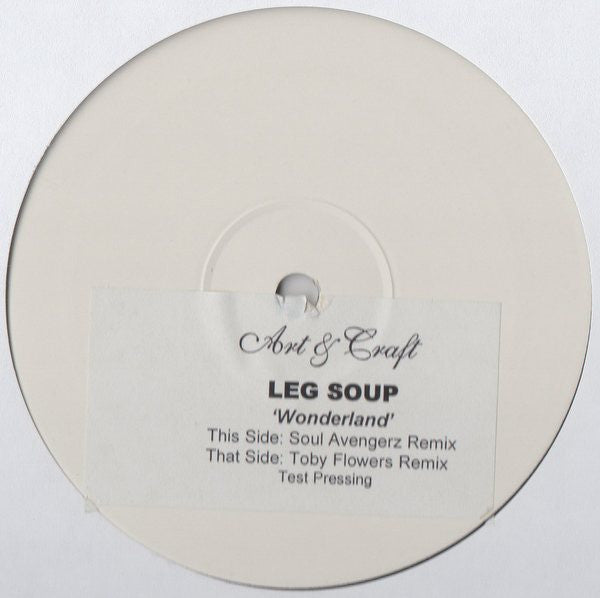 Leg Soup : Wonderland (12", Single, TP, W/Lbl, Sti)