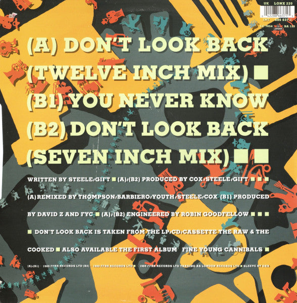 FYC* : Don't Look Back (12", Single)