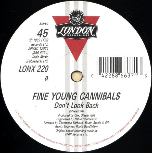 FYC* : Don't Look Back (12", Single)