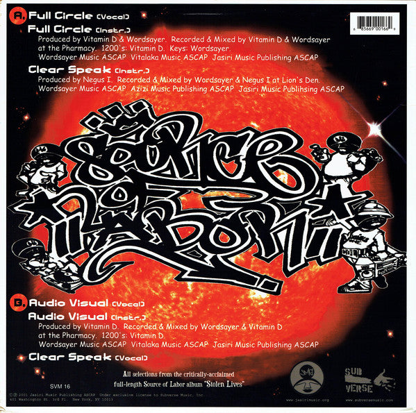 Source Of Labor : Full Circle (12")