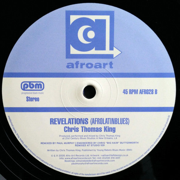 Chris Thomas King : Revelations (12")