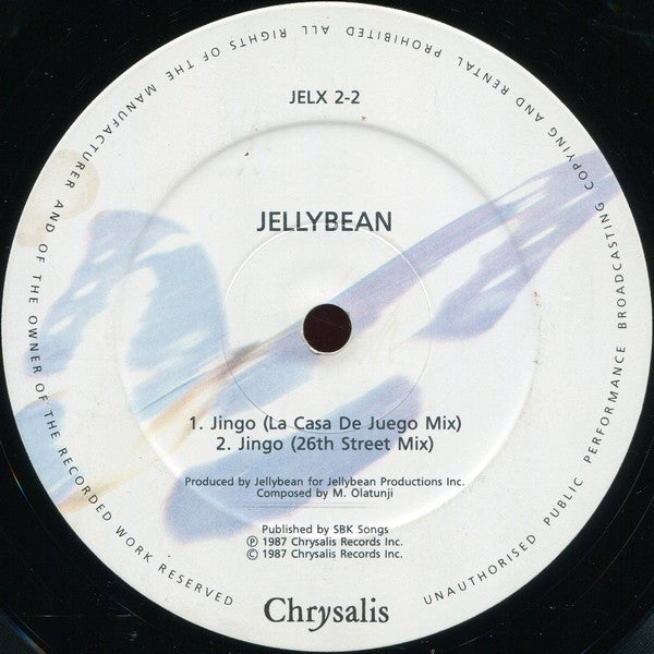 John "Jellybean" Benitez : Jingo (The Definitive Mixes) (12", Single)