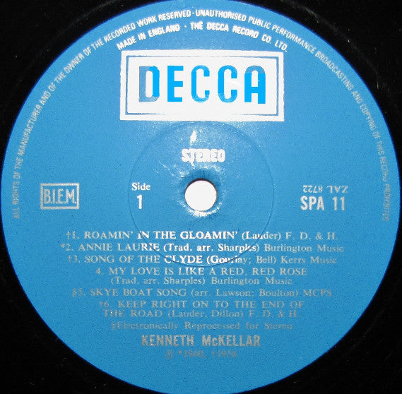 Kenneth McKellar : The World Of Kenneth McKellar (LP, Comp)