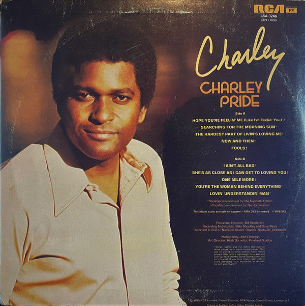 Charley Pride : Charley (LP, Album)