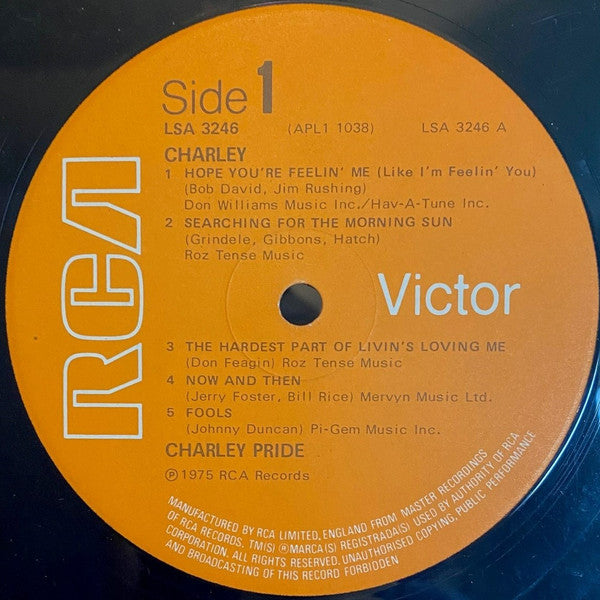 Charley Pride : Charley (LP, Album)