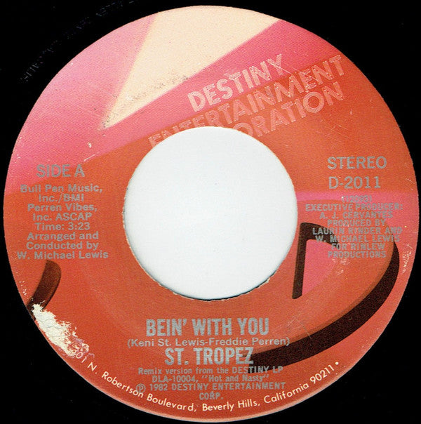 Saint Tropez : Bein' With You (7")