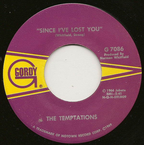 The Temptations : Don't Let The Joneses Get You Down (7", Single)