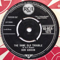 Don Gibson : The Same Old Trouble (7", Single)