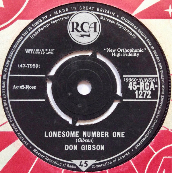 Don Gibson : The Same Old Trouble (7", Single)