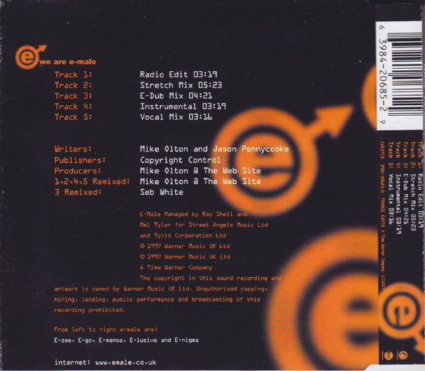 E-Male (3) : We Are E-Male (CD, Maxi)