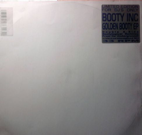 Booty Inc : Golden Booty EP (12", EP, Ltd, Unofficial, W/Lbl)
