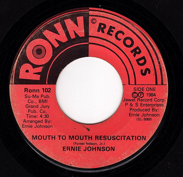 Ernie Johnson (2) : Mouth To Mouth Resuscitation (7", Single)