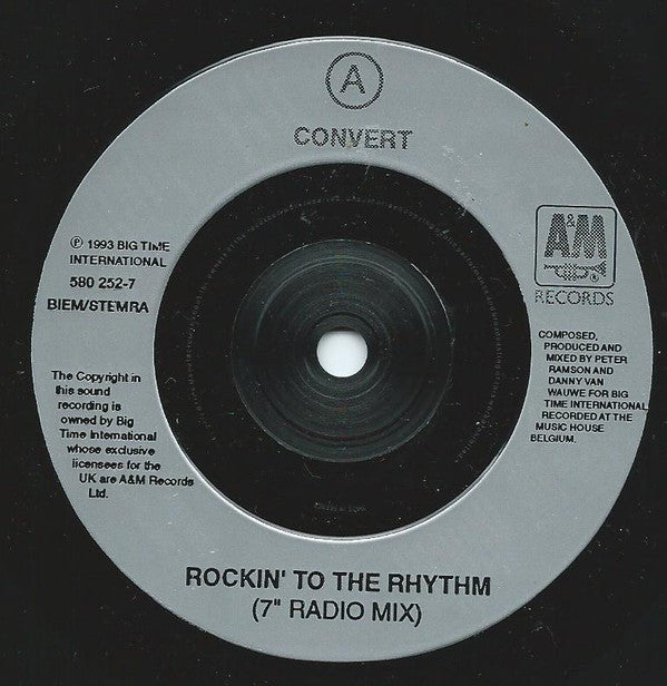 Convert : Rockin' To The Rhythm (7")