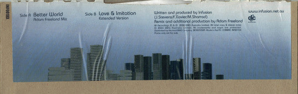 Infusion : Better World (12", Promo)