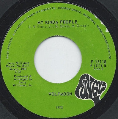Wolfmoon : God Bless (7", Single, Styrene)