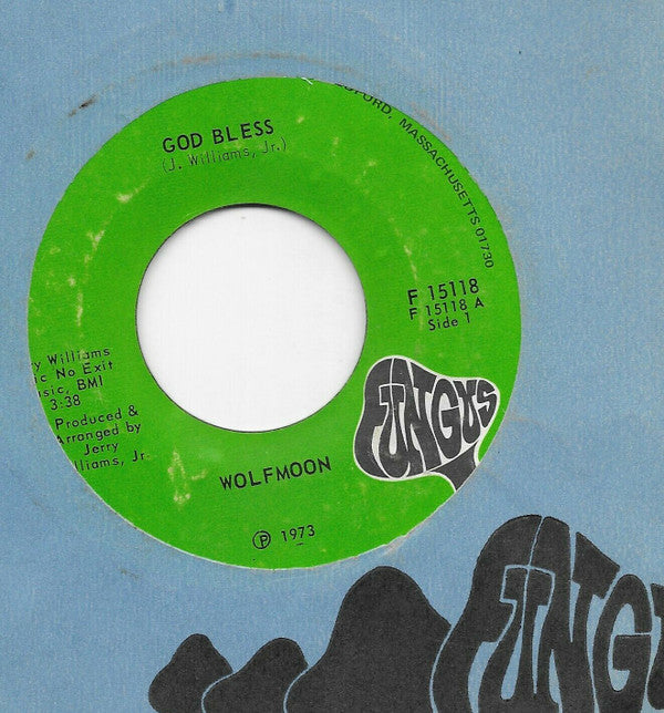 Wolfmoon : God Bless (7", Single, Styrene)