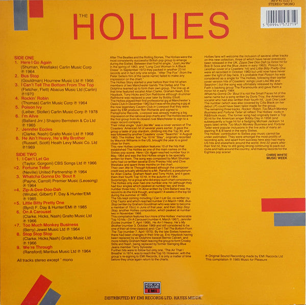 The Hollies : The Hollies (LP, Comp, Mono)