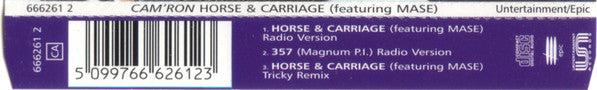 Cam'ron Featuring Mase : Horse & Carriage (CD, Single)