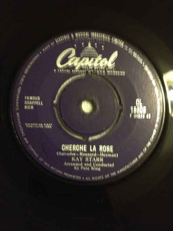 Kay Starr : No Regrets / Cherche La Rose (7", Single)
