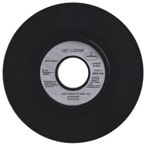 Let Loose : One Night Stand (7", Sil)