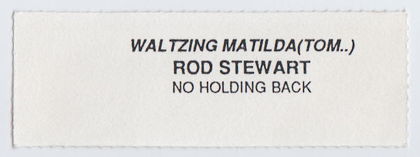 Rod Stewart : Tom Traubert's Blues (7", Lar)
