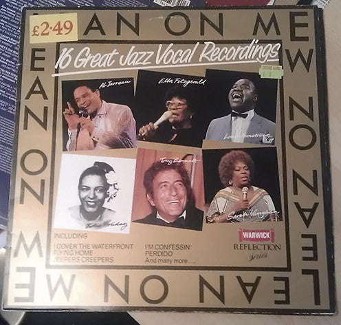 Various : Lean On Me - 16 Great Jazz Vocal Recordings (LP, Comp)