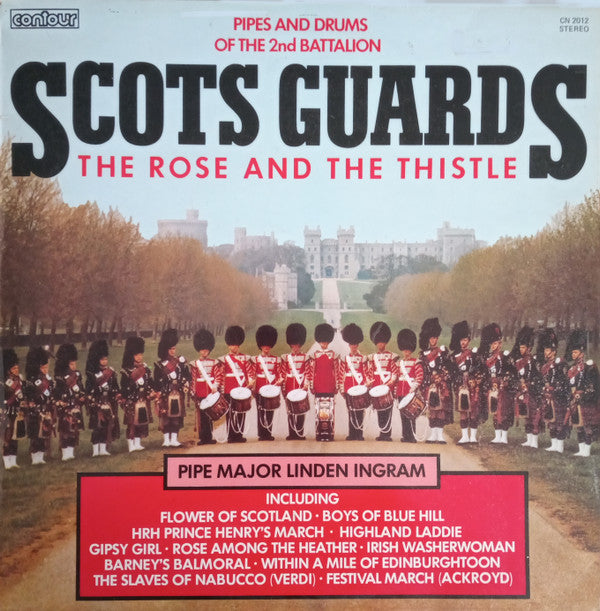 Pipes And Drums Of The Scots Guards : The Rose And The Thistle (LP, Comp, RE)