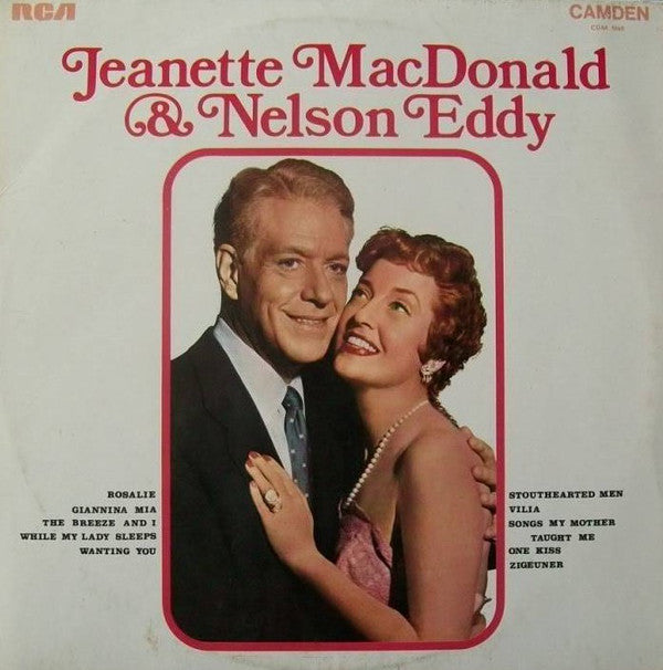 Jeanette MacDonald & Nelson Eddy : Jeanette MacDonald & Nelson Eddy (LP, Comp, Mono)