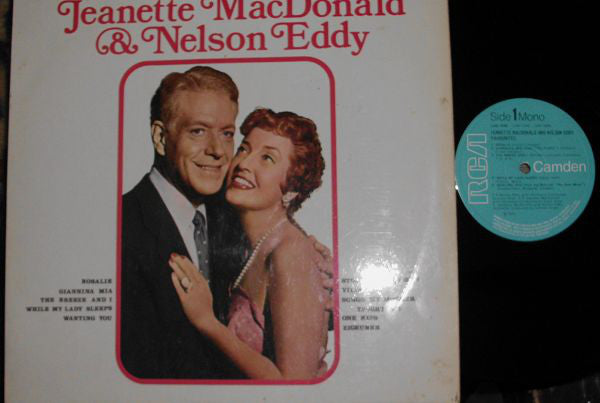 Jeanette MacDonald & Nelson Eddy : Jeanette MacDonald & Nelson Eddy (LP, Comp, Mono)