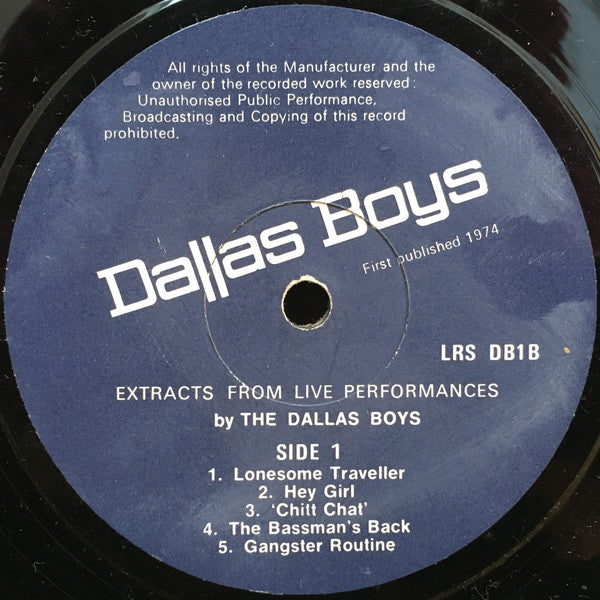 The Dallas Boys : Five Alive-O (LP)