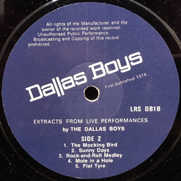 The Dallas Boys : Five Alive-O (LP)