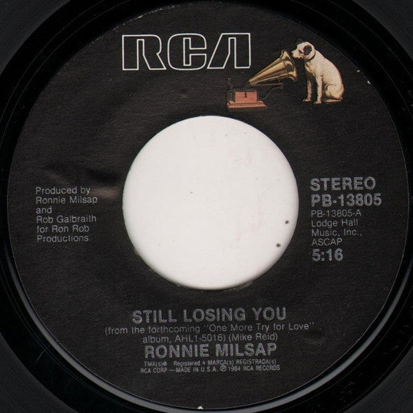 Ronnie Milsap : Still Losing You (7", Single, Styrene, Ind)