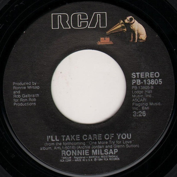 Ronnie Milsap : Still Losing You (7", Single, Styrene, Ind)