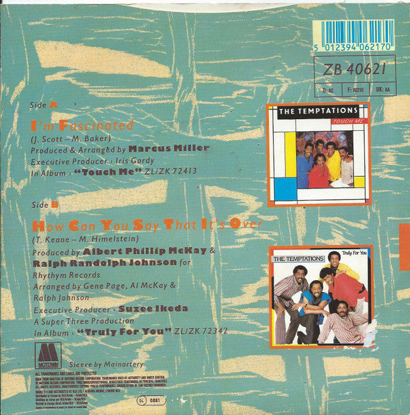 The Temptations : I'm Fascinated (7")