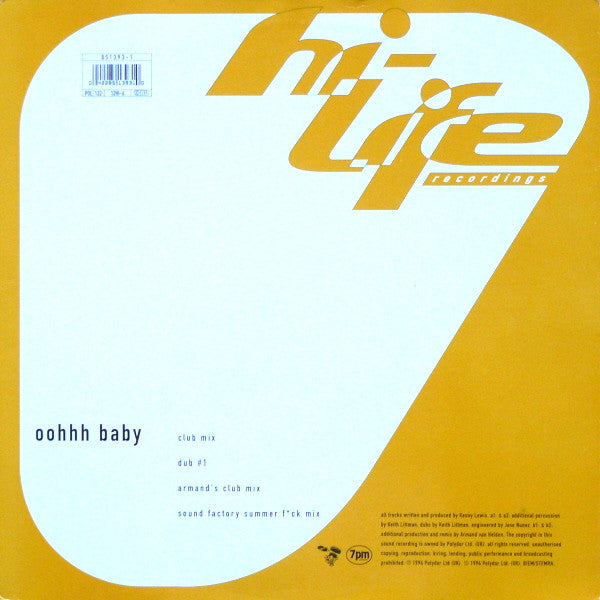 Veda Simpson : Oohhh Baby (12")