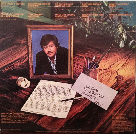 John Conlee : With Love (LP, Album)