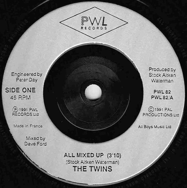 The Twins (8) : All Mixed Up (7", Single)