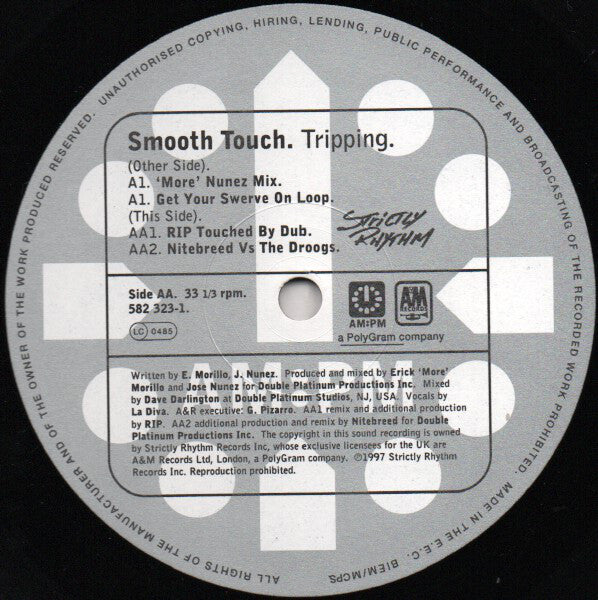 Smooth Touch : Tripping (Erick 'More' Morillo / RIP / Nitebreed Mixes) (12")
