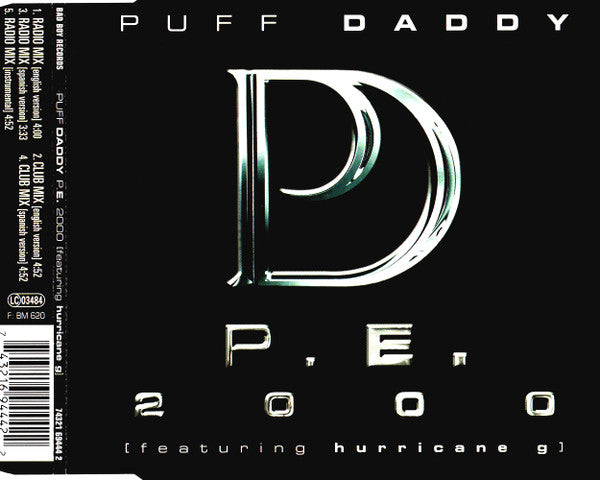 Puff Daddy Featuring Hurricane G. : P.E. 2000 (CD, Maxi)