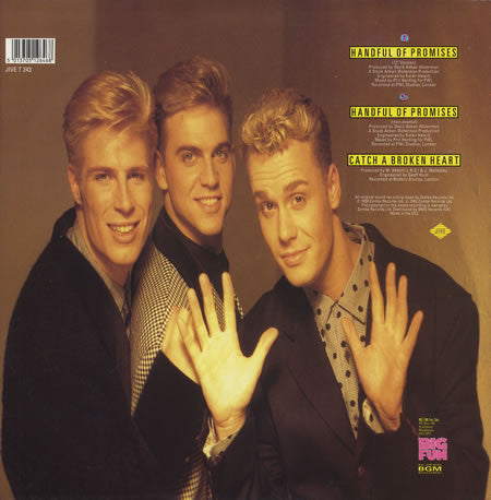Big Fun : Handful Of Promises (12", Single)