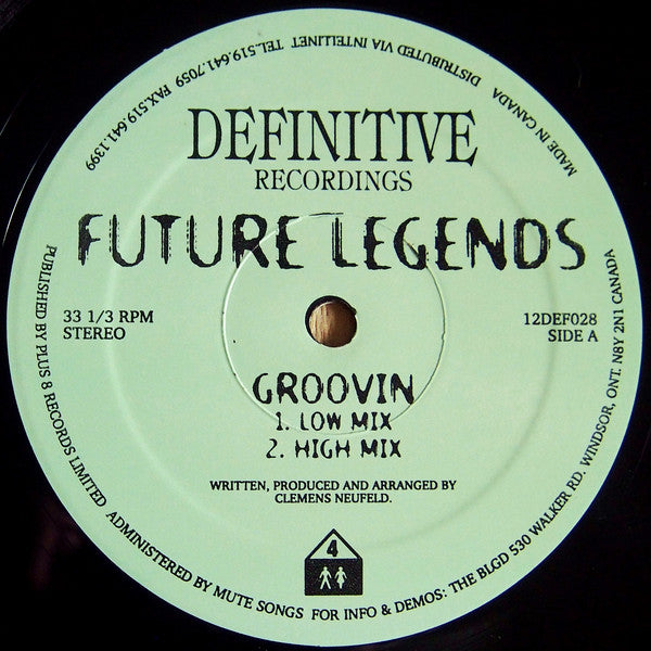 Future Legends : Groovin (12")
