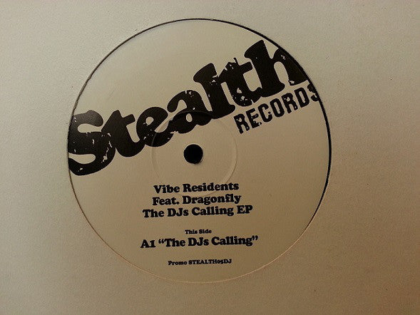 Vibe Residents Feat. DragonFly (2) : The DJ's Calling E.P (12", EP, Promo)
