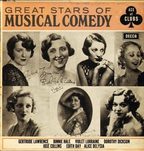 Various : Great Stars Of Musical Comedy (LP, Comp, Mono)