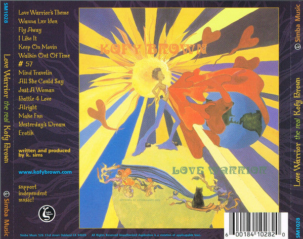 Kofy Brown : Love Warrior (CD, Album)